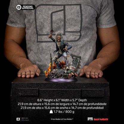 Eddie Statue (50th Year Anniversary) - Iron Maiden - Art Scale 1/10 - Iron Studios