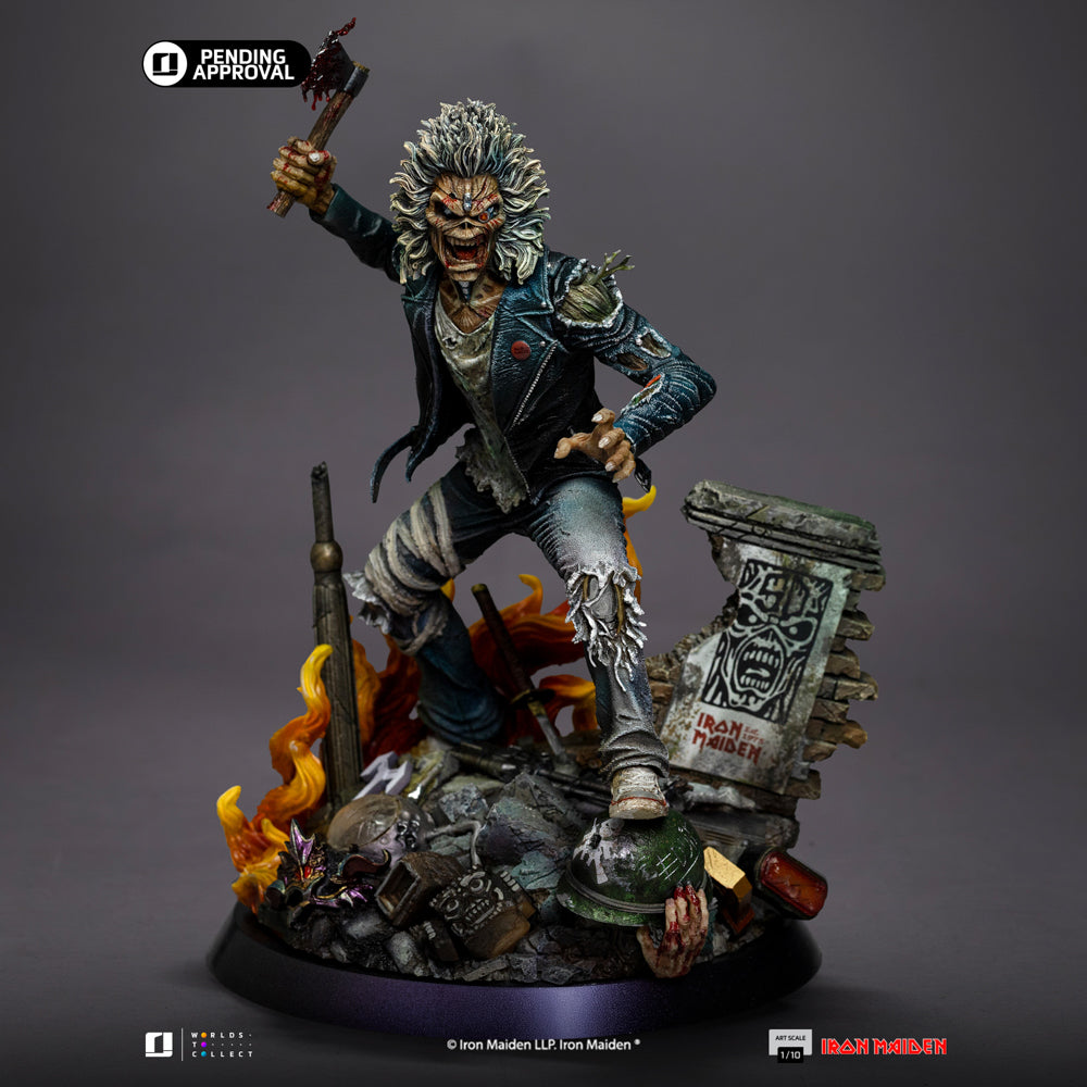 Eddie Statue (50th Year Anniversary) - Iron Maiden - Art Scale 1/10 - Iron Studios