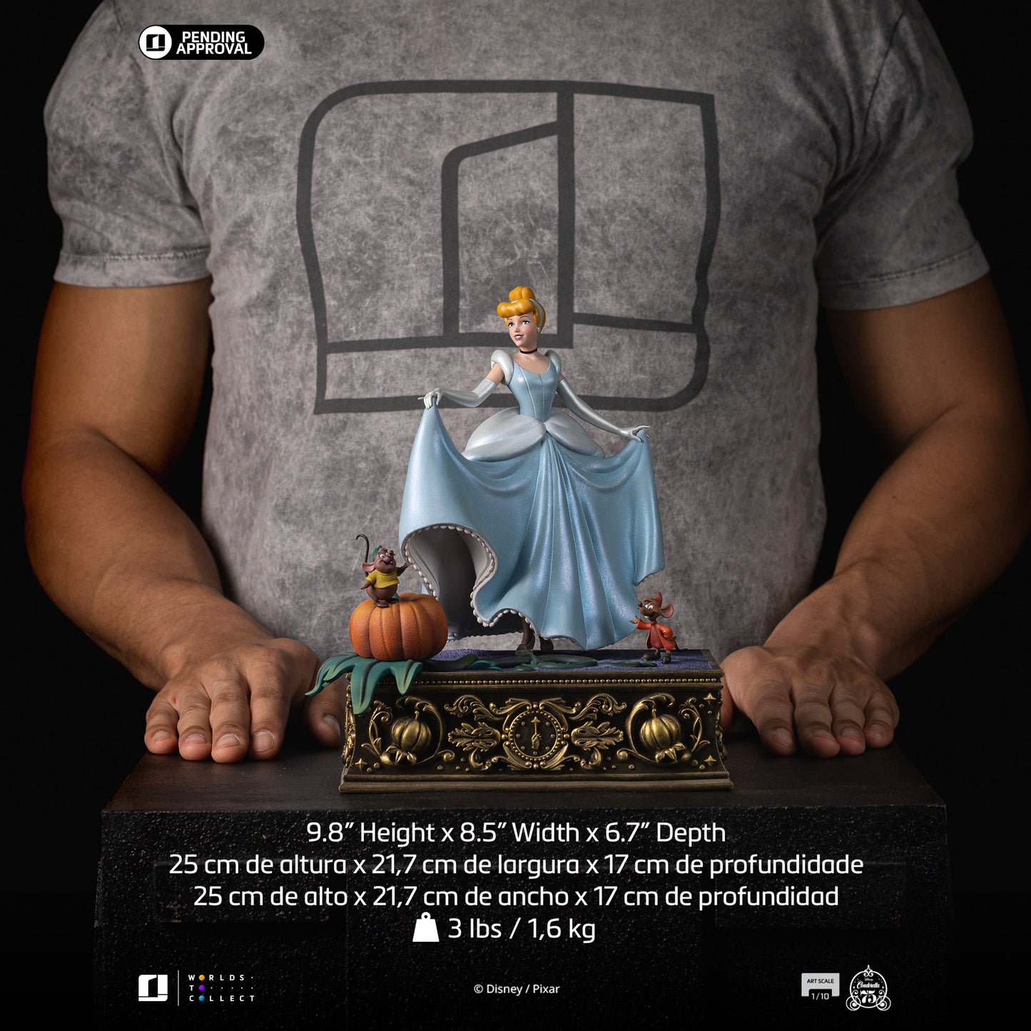 Cinderella Statue - Disney Classics - Art Scale 1/10 - Iron Studios