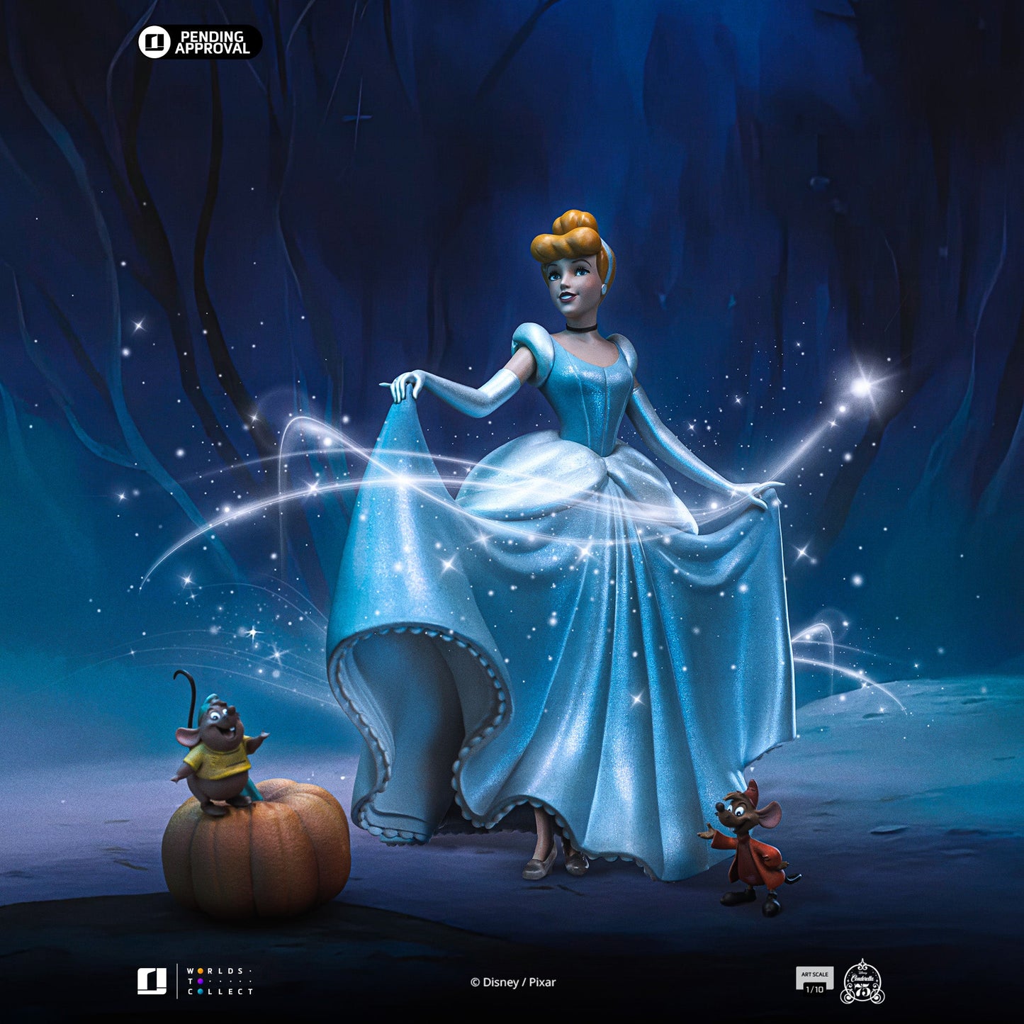 Cinderella Statue - Disney Classics - Art Scale 1/10 - Iron Studios