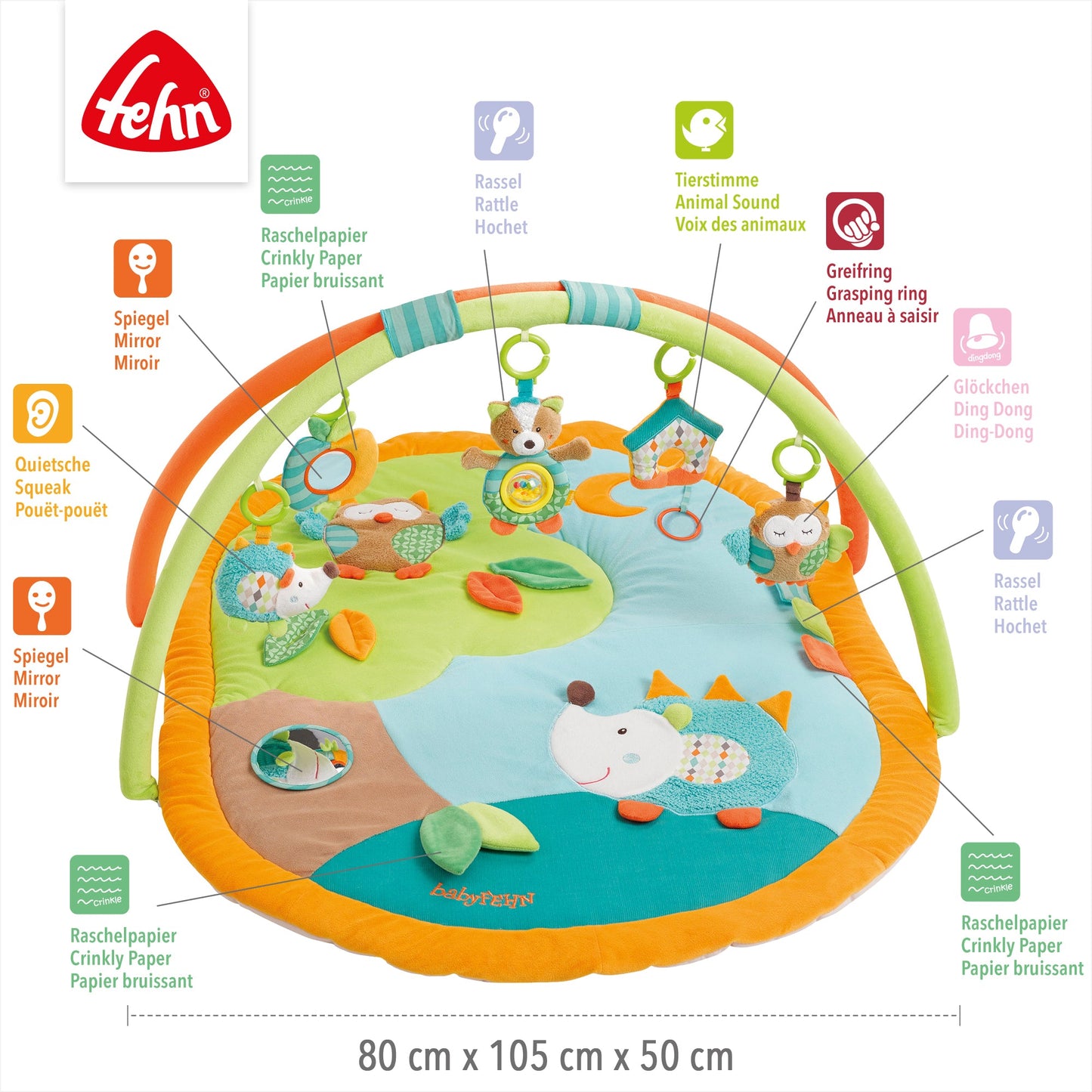 3-D Forest Activity Blanket