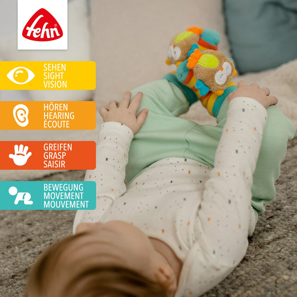 Owl Rattle Socks