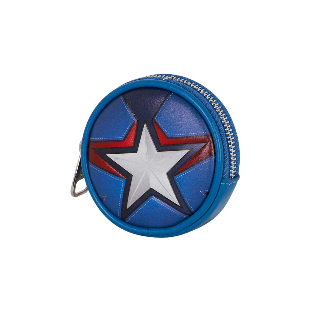 Porte-Monnaie Cookie Marvel Captain America « Courage »