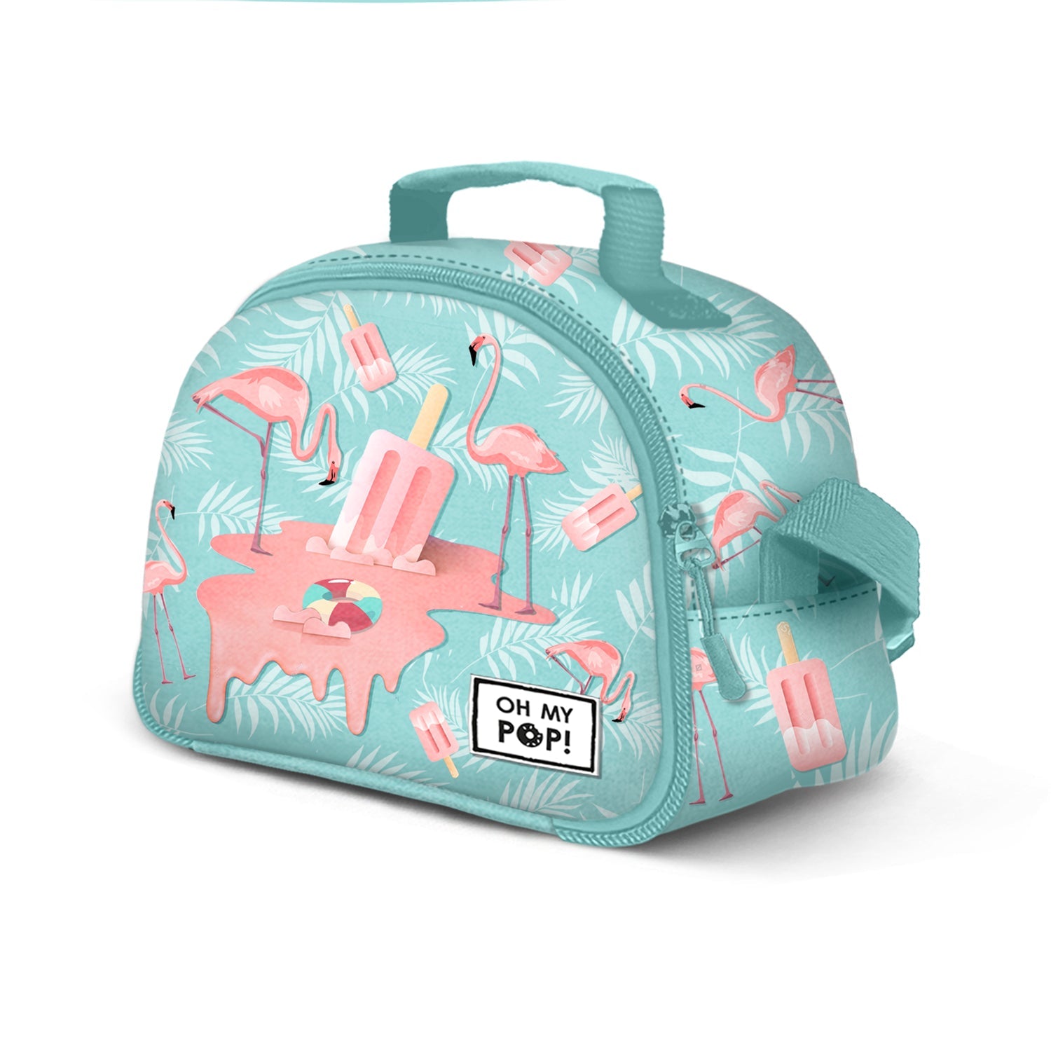 Sac Repas Isotherme Oh My Pop! « Ice Flamingo »