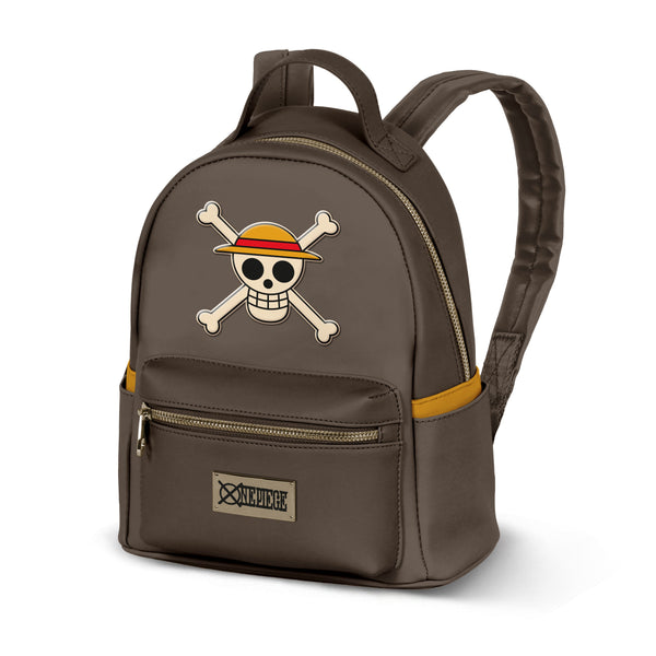 Sac à Dos Heady One Piece « Skull » – Brun
