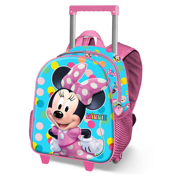 Sac à Dos 3D à Roulettes Petit Disney Minnie Mouse « Fancy »