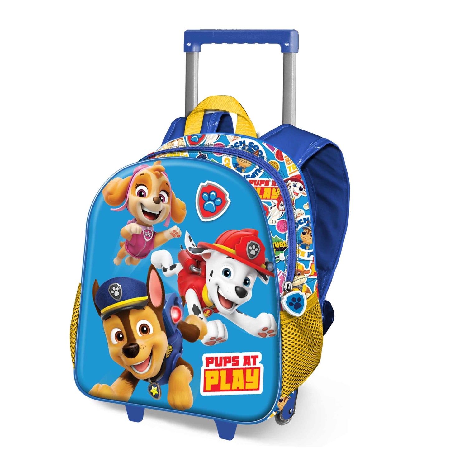 Sac à Dos 3D à Roulettes Petit La Pat’ Patrouille « Play »