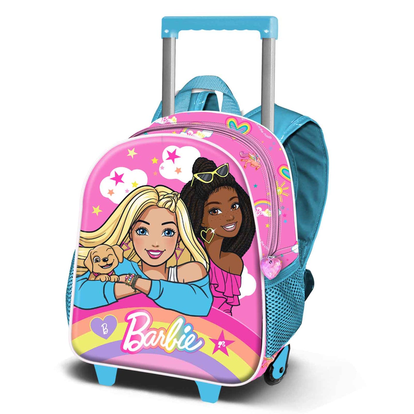Sac à Dos 3D à Roulettes Petit Barbie « Rainbowy »