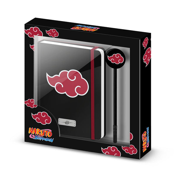 Coffret Journal + Stylo Naruto « Nuages »