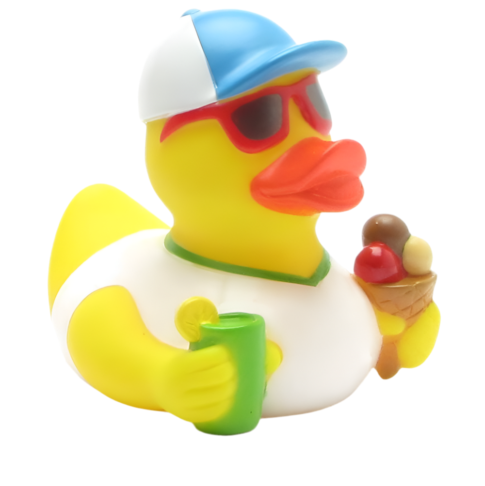 Vakantie vierende eend