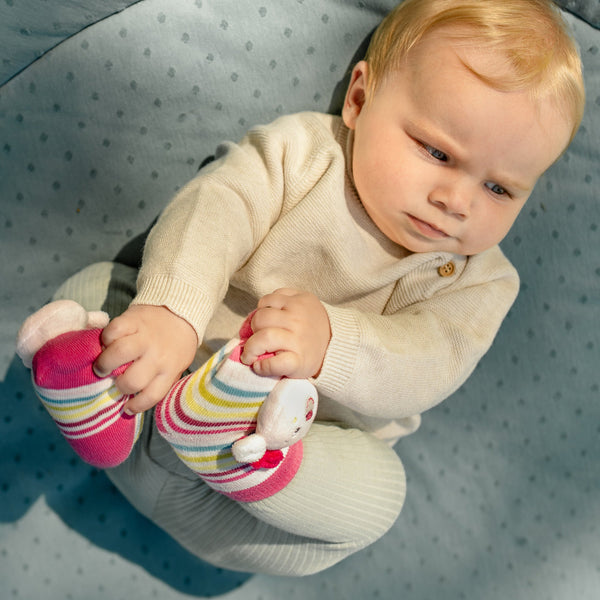 Rattle socks fawn