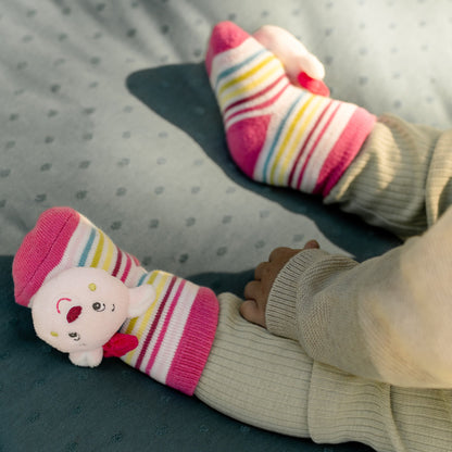 Rattle socks fawn