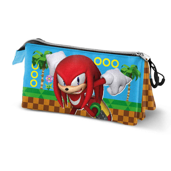 Trousse Triple Sonic the Hedgehog « Knuckles Run »