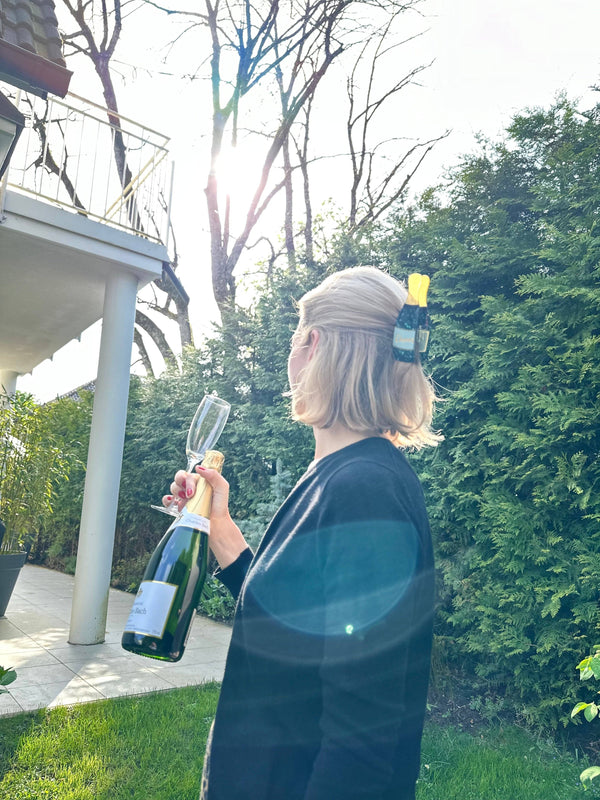 Champagne Hair Clip