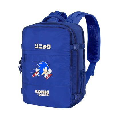 Grand Sac à Dos de Voyage Sonic the Hedgehog « Action Mercury » 47 x 23 x 33 cm