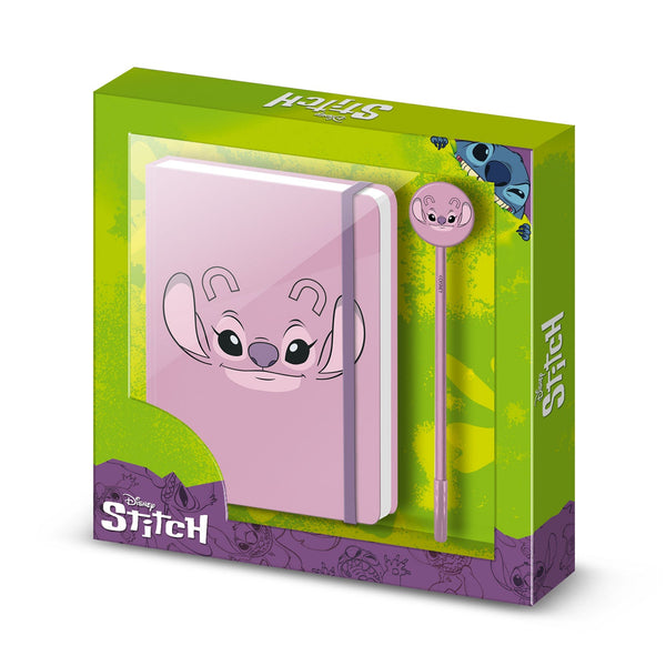 Coffret Journal + Stylo Disney Lilo & Stitch « Angel »