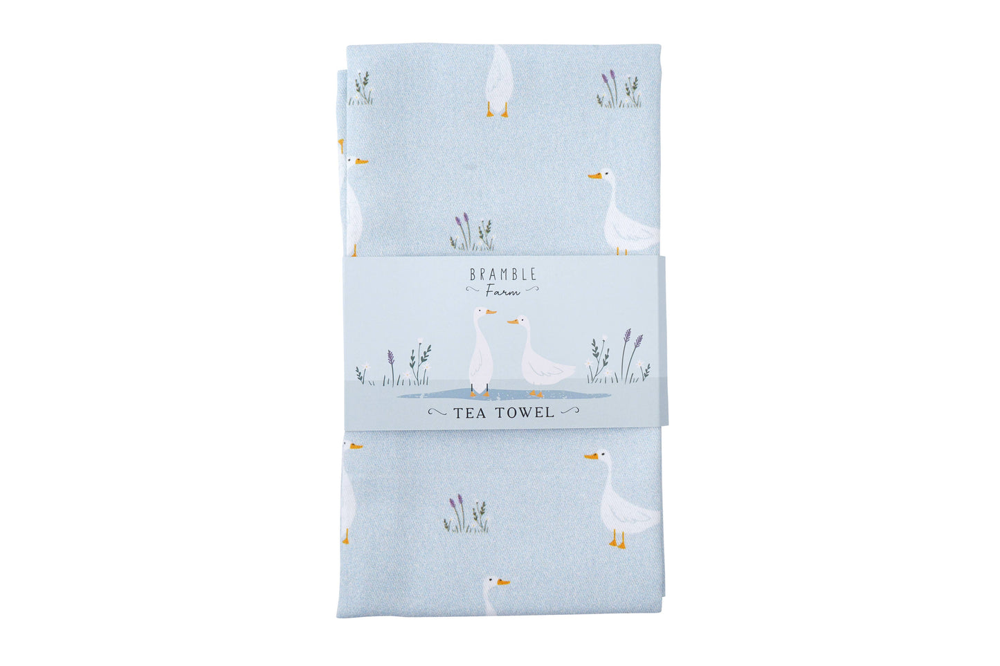 Theedoek met afbeelding van eendjes van Bramble Farm