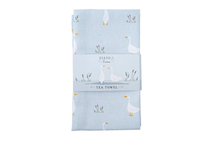 Theedoek met afbeelding van eendjes van Bramble Farm