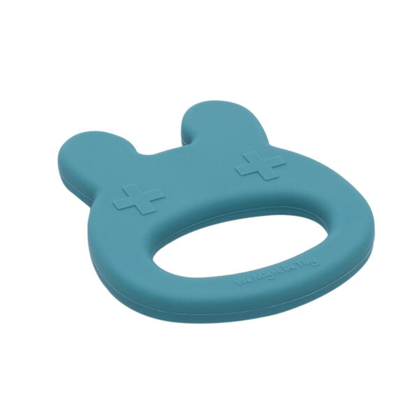 Beißring Hase Entenblau