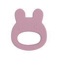 Dusty pink rabbit teeth