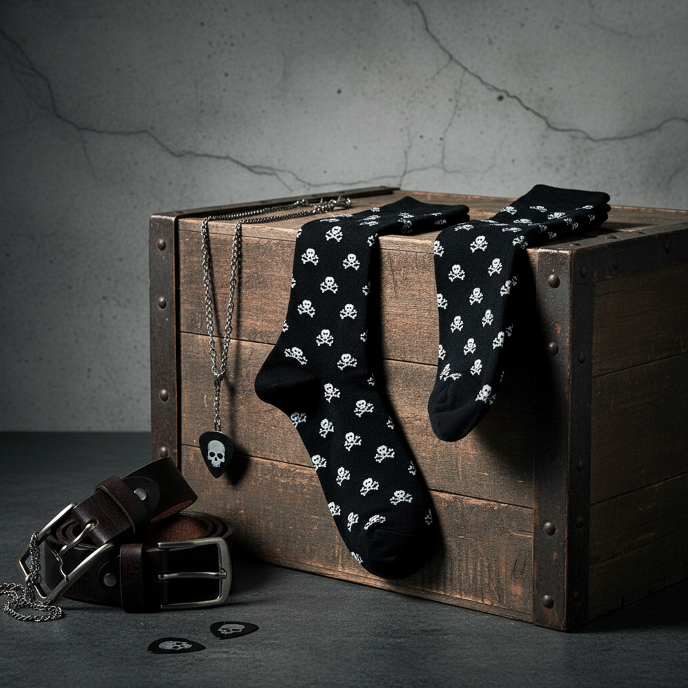 Chaussettes Têtes de Mort