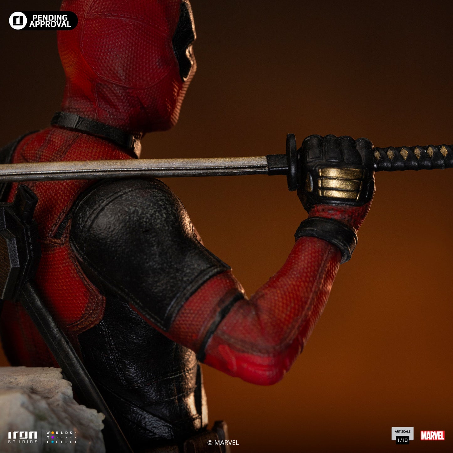 Deadpool Statue - Deadpool & Wolverine - Art Scale 1/10 - Iron Studios