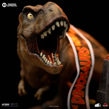Deluxe T-Rex Statue - Jurassic Park - Minico - Iron Studios