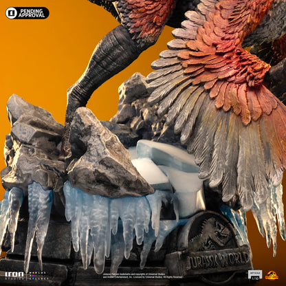 Pyroraptor Statue - Jurassic World: Dominion - Art Scale 1/10 - Iron Studios