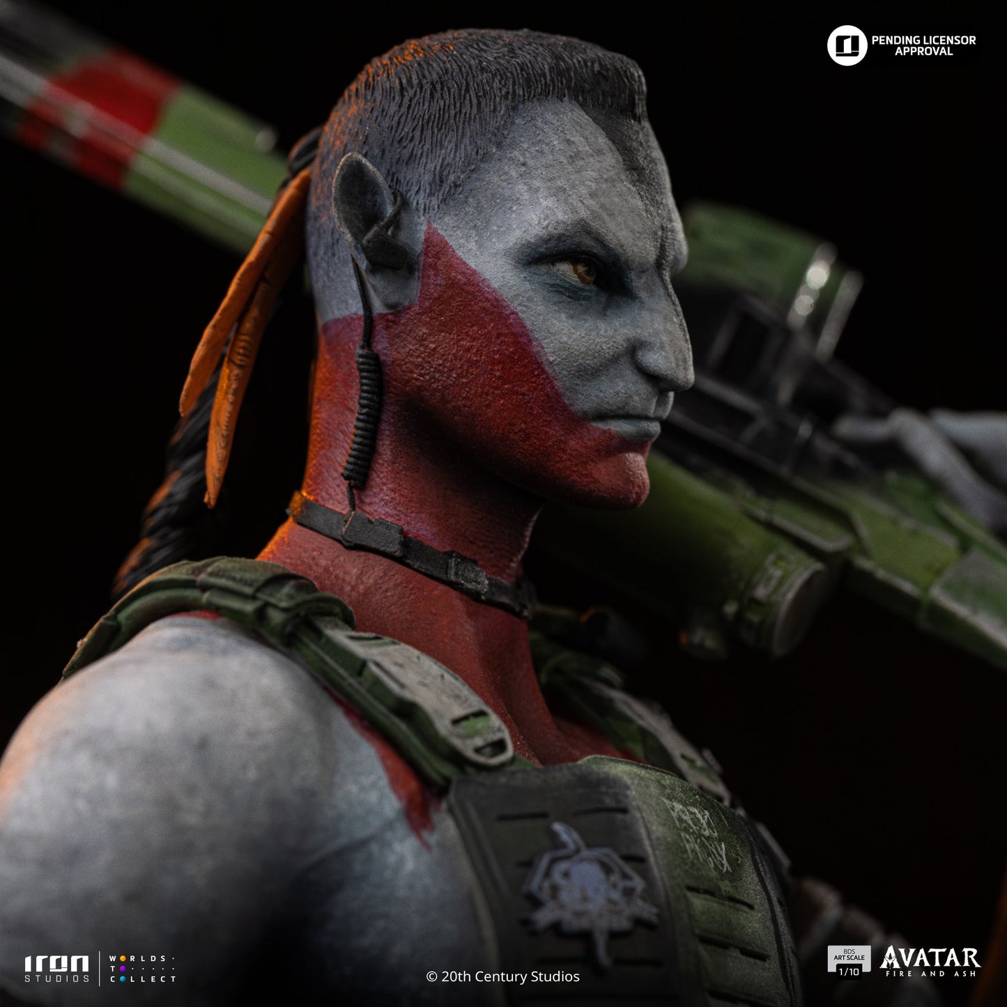 Pre-Order - Miles Quaritch Statue - Avatar 3: Fire and Ash - Art Scale 1/10 - Iron Studios