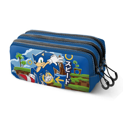 Trousse triple Trick FAN 2.2 SEGA Sonic le Hérisson - Greenhill