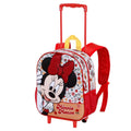 Disney Minnie Mouse « Flowered » Small 3D Wheeled Backpack