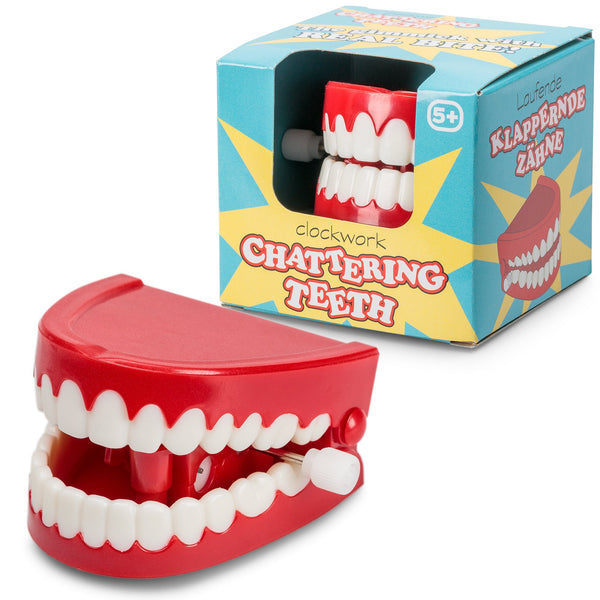 TEETH THAT CLICK LIKE A CLOCK