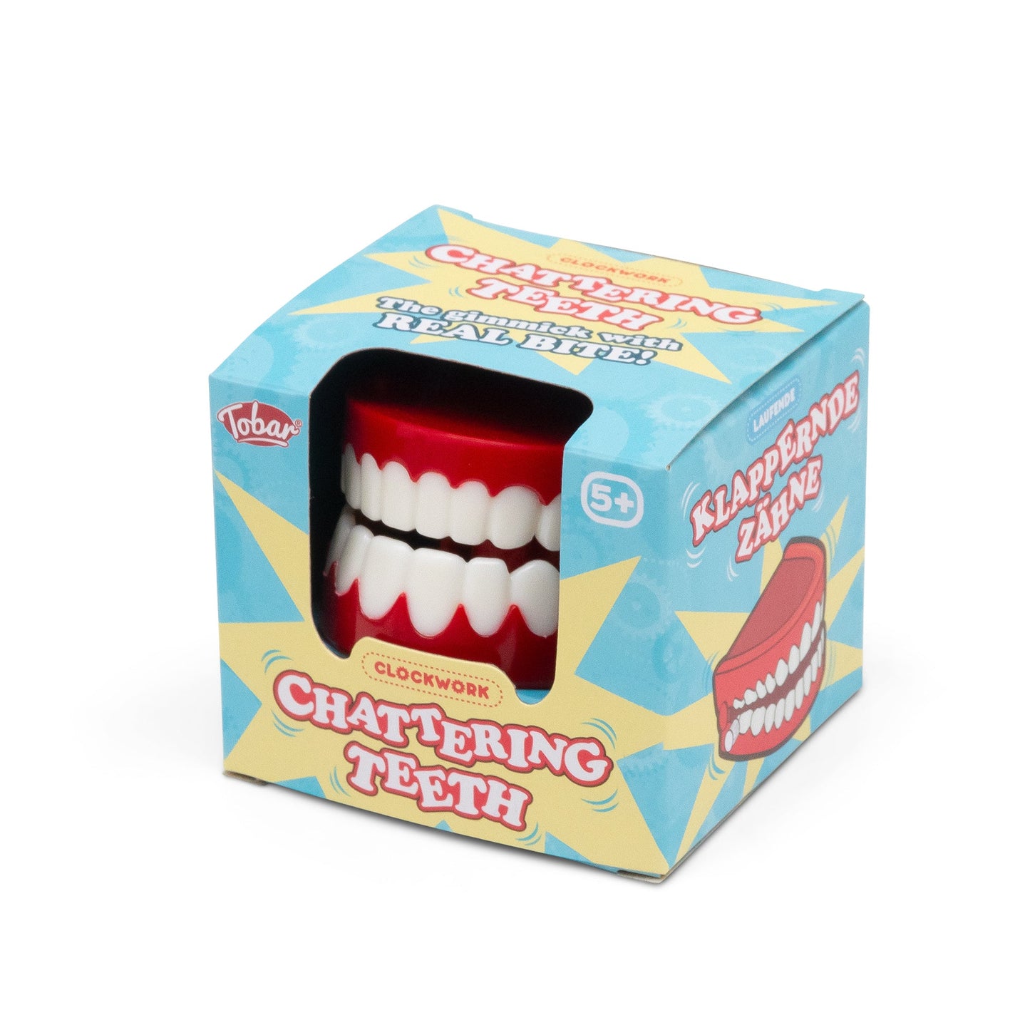 TEETH THAT CLICK LIKE A CLOCK