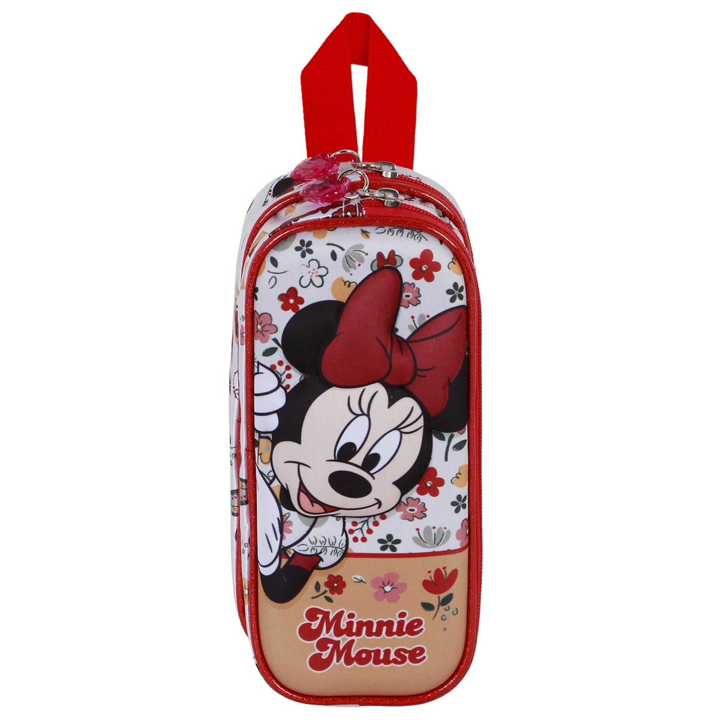 Trousse 3D Double Disney Minnie Mouse « Flowered »