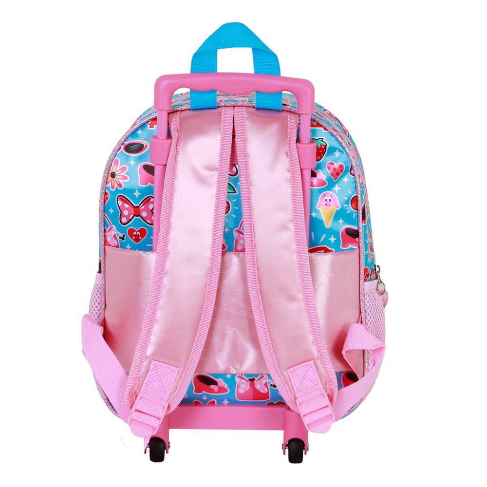 Sac à Dos 3D à Roulettes Petit Disney Minnie Mouse « Happiness »