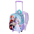 Disney Frozen 2 « Spring » Small 3D Wheeled Backpack