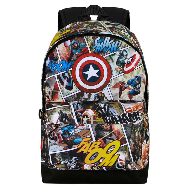 Sac à Dos HS FAN 2.2 Marvel Captain America « Comic » – Multicolore