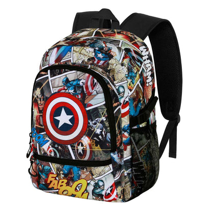 Sac à Dos Fight FAN 2.2 Marvel Captain America « Comic »