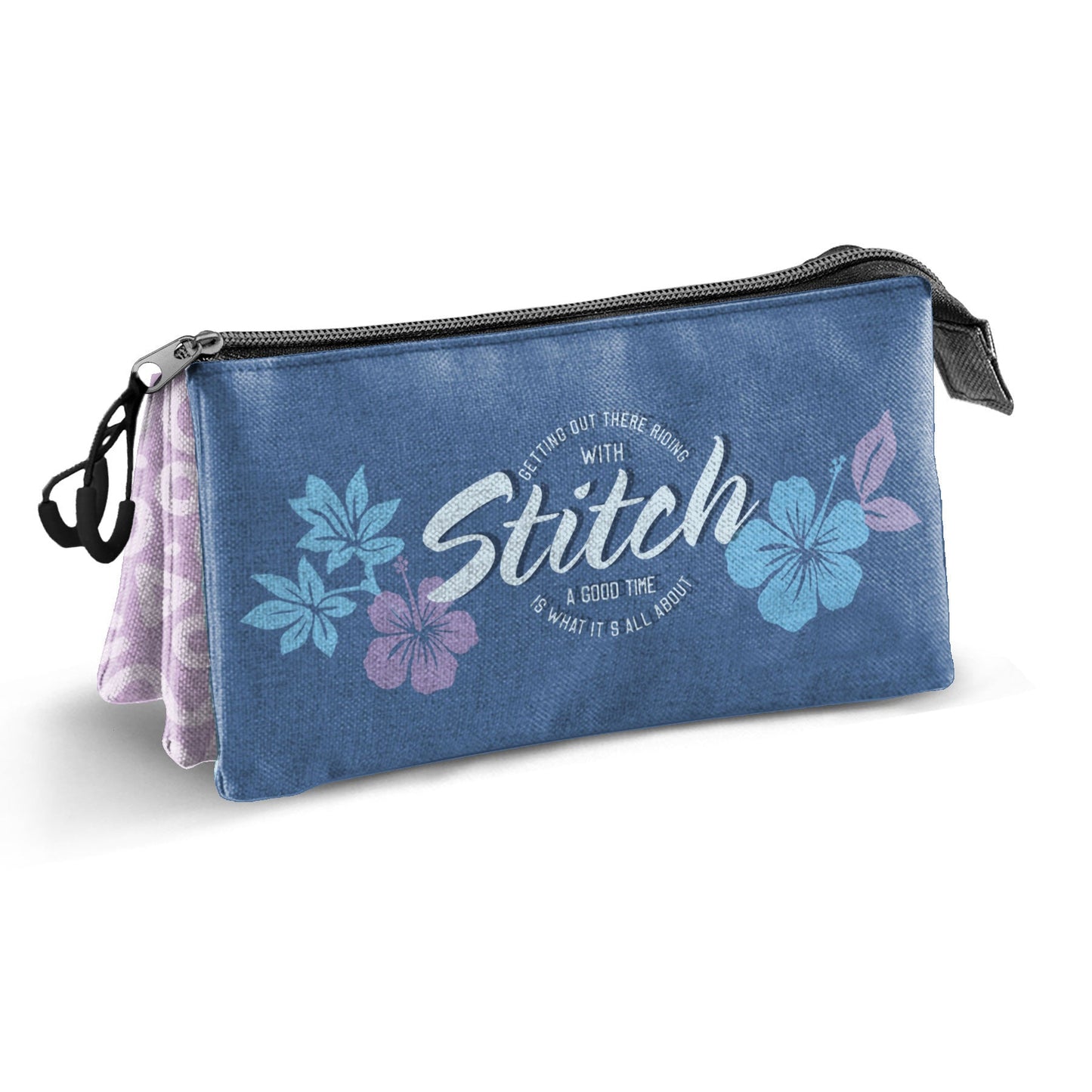 Trousse Triple Disney Lilo & Stitch « Skate »