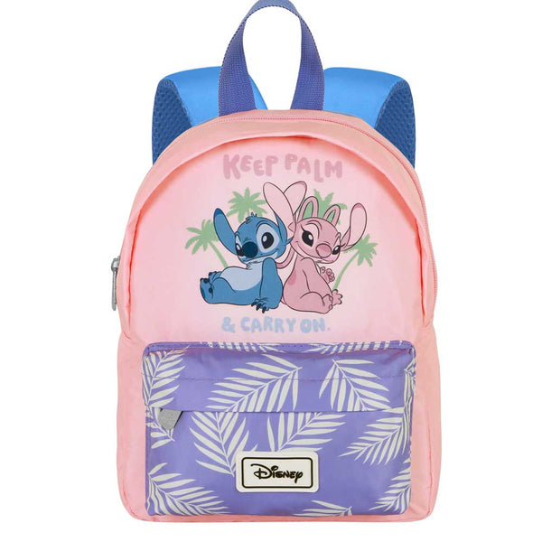 Sac à Dos Préscolaire Joy Disney Lilo & Stitch « Keep » – Rose