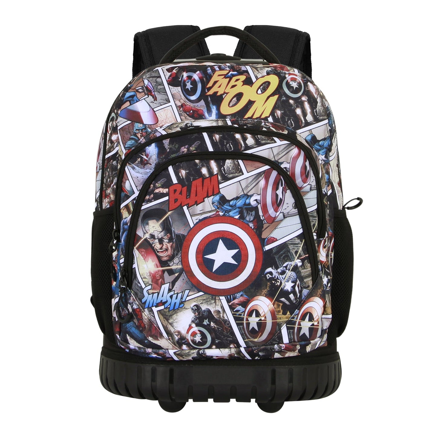Sac à Dos à Roulettes GTS FAN Marvel Captain America « Comic »