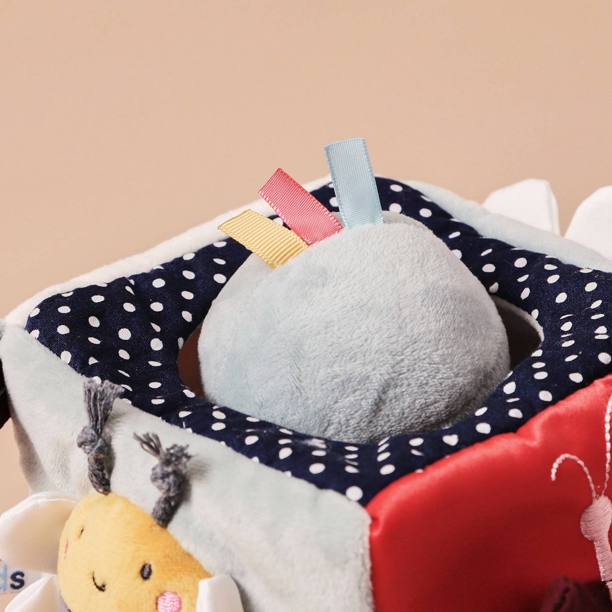 Children's Item: Soft Sensory Cube for Babies