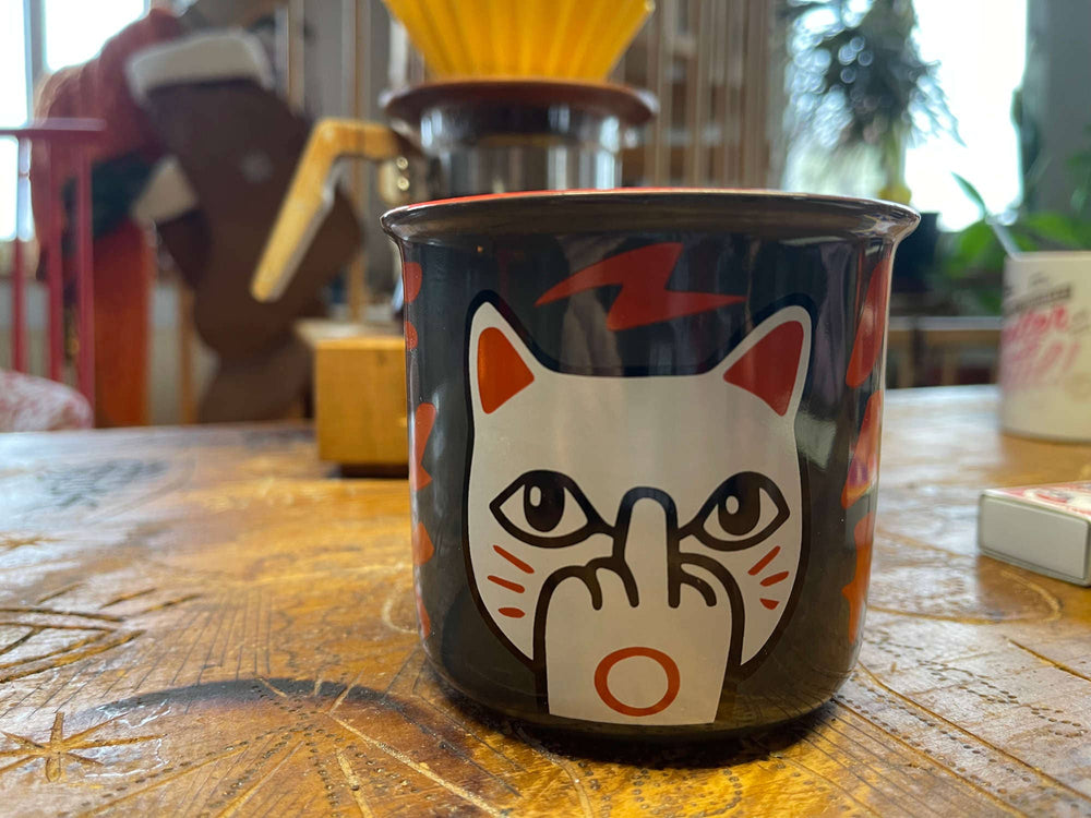 Mug Chat chanceux « F**k You Neko » – 375 ml