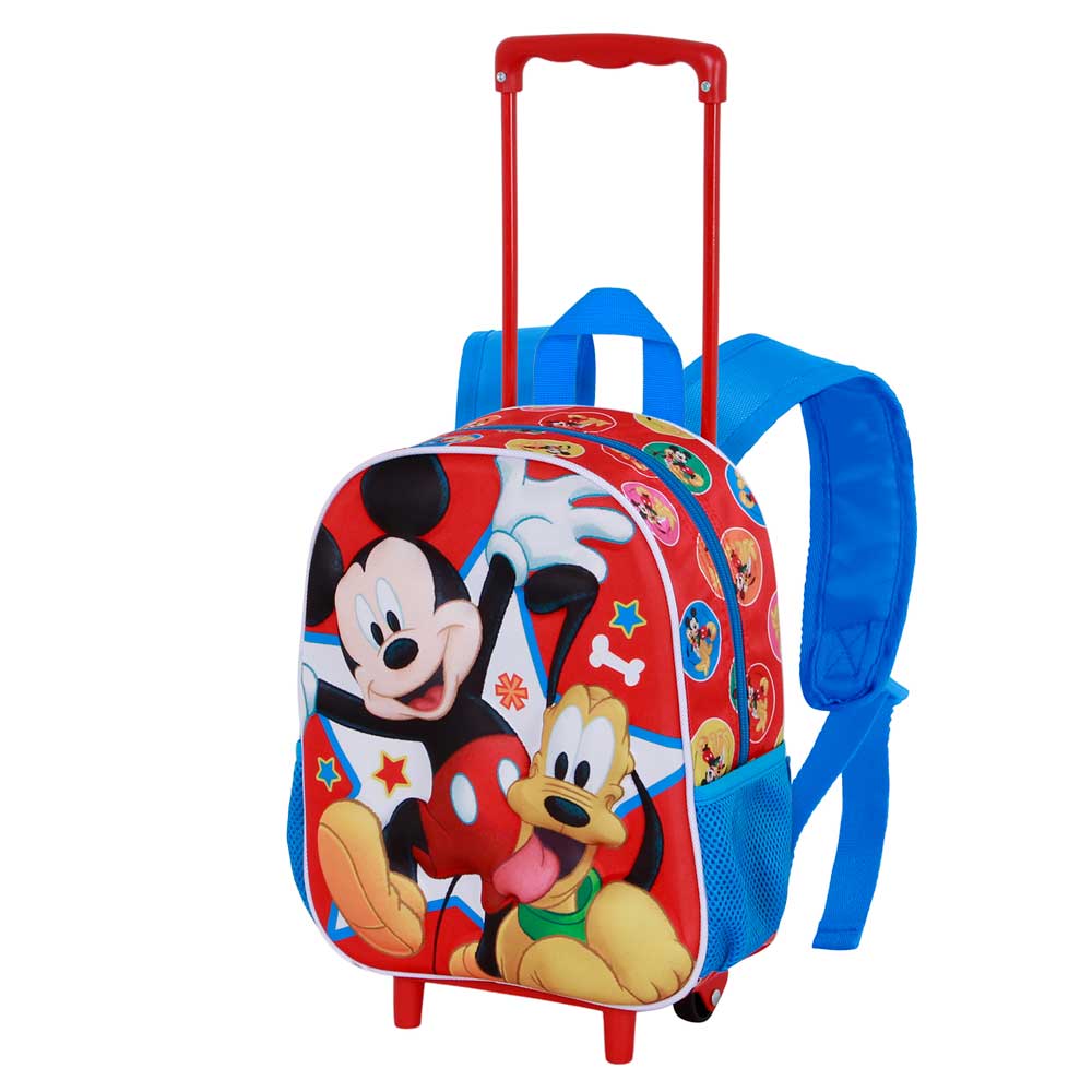 Sac à Dos 3D à Roulettes Petit Disney Mickey Mouse « Star »
