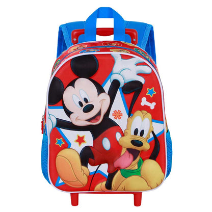 Sac à Dos 3D à Roulettes Petit Disney Mickey Mouse « Star »