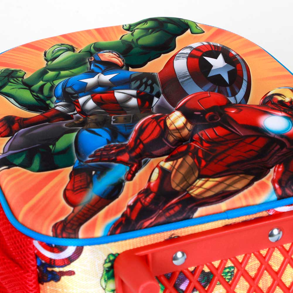 Sac à Dos 3D à Roulettes Petit Marvel Avengers « Attack »
