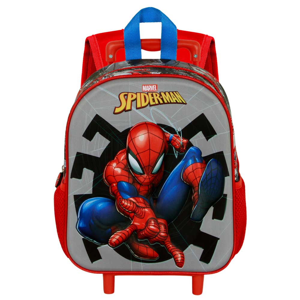 Sac à Dos 3D à Roulettes Petit Marvel Spider-Man « Symbol »