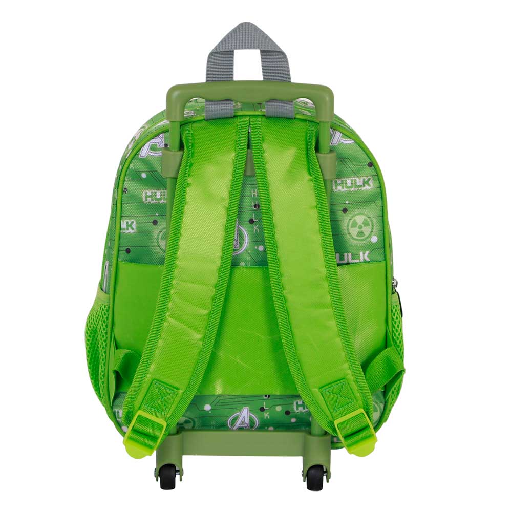 Kleiner 3D-Rucksack mit Rollen Marvel « Hulk Rage »