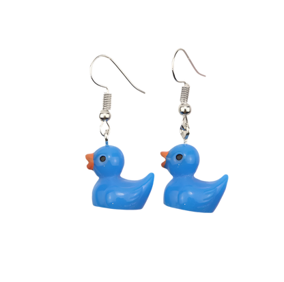 Duck earrings