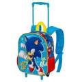Sonic the Hedgehog « SEGA Go » Small 3D Wheeled Backpack